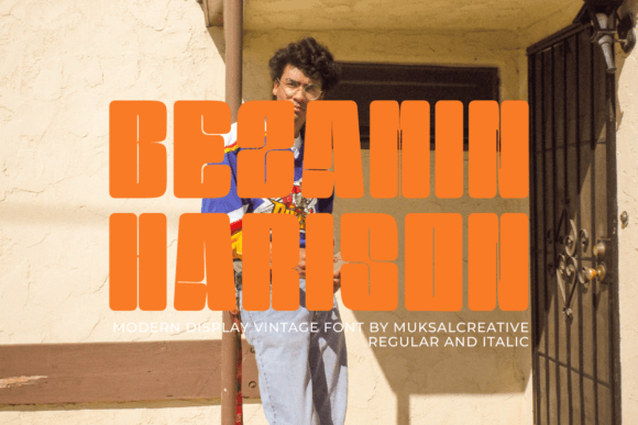 Bezamin Harison Font for Professional Brand Identity