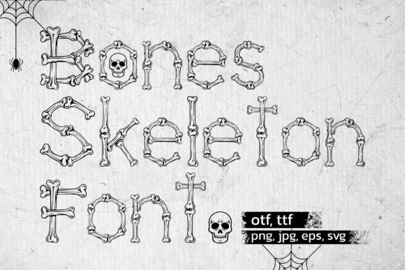 Bones Skeleton Font: A Web Designer’s Display Review