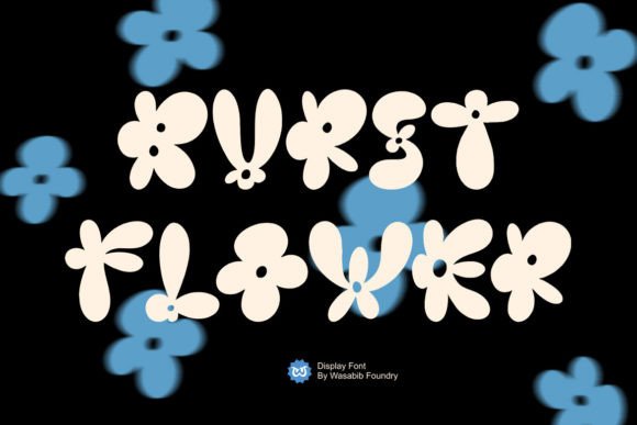 Burst Flower Font: Elevating Small Business Branding