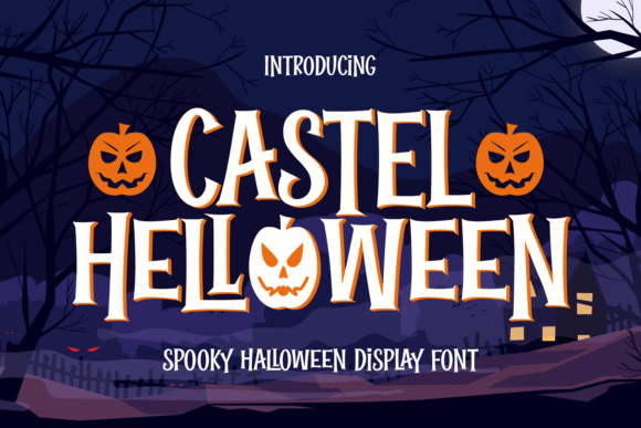 Castel Helloween Font: A Display Typeface for Campaigns