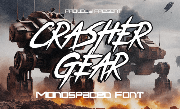 Crasher Gear: A Designer’s Take on This Display Font
