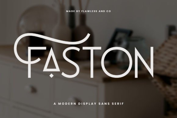 Faston Font Review: A Modern Display Sans Serif for Branding