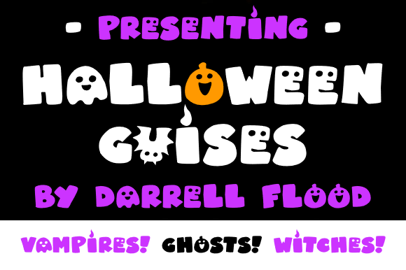 Halloween Guises Font for Spooky Editorial Design