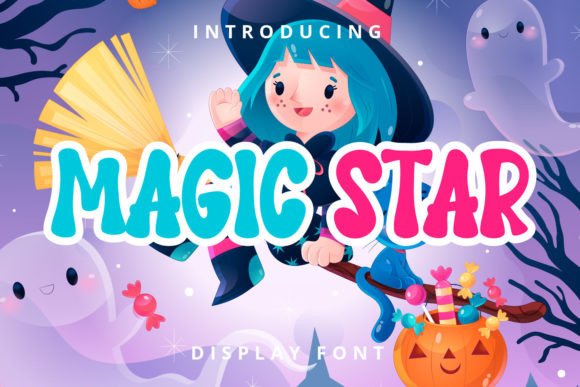Magic Star Font Review: Groovy Display Type for Kids' Brands