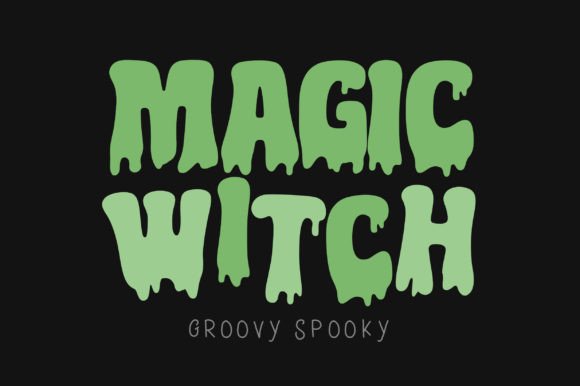 Magic Witch Font: A Groovy Display Typeface for Branding