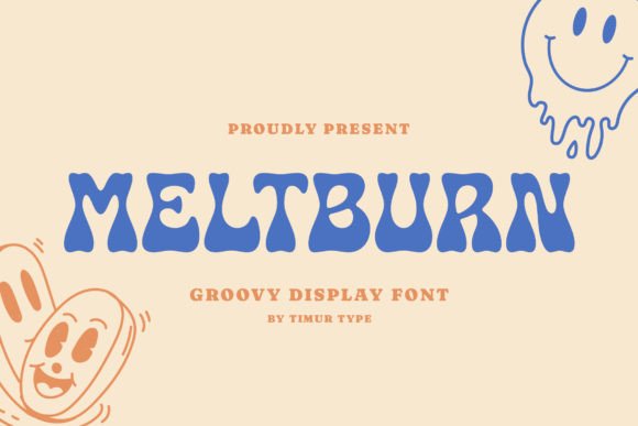 Meltburn Font: Adding Whimsy to Brand Identity Design