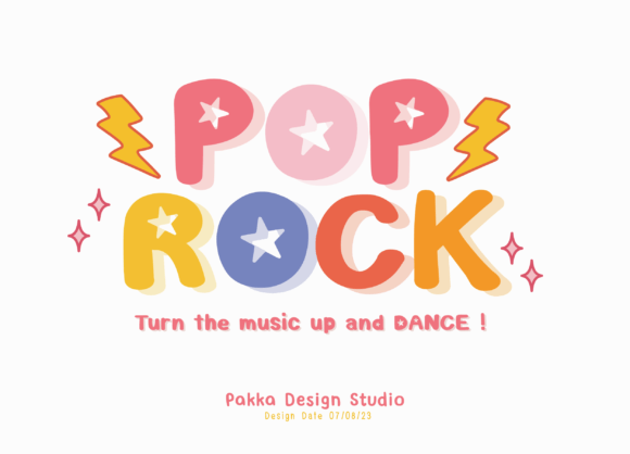 Pop Rock Font: Bold Editorial Typography