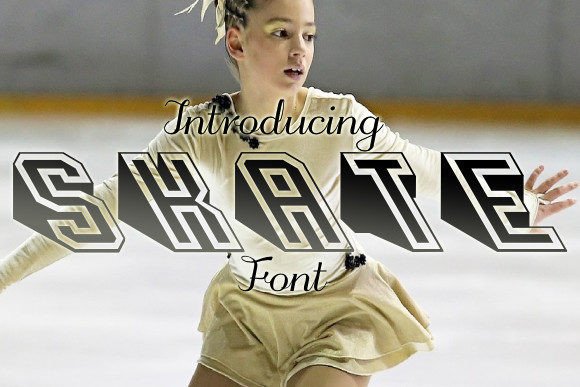 Skate Font: Adding 3D Depth to Brand Identity Projects