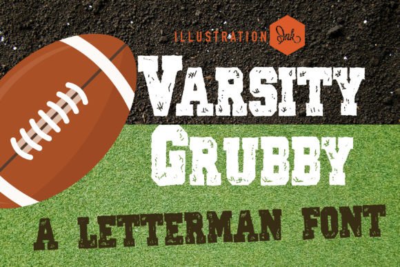 Varsity Grubby Font: Adding Gritty Texture to Brand Identity