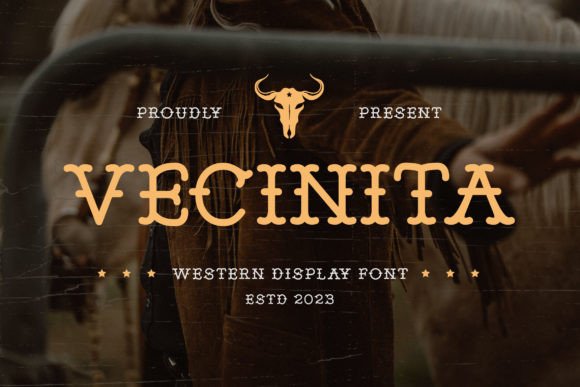 Vecinita Font Review: Testing a Rugged Western Display Typeface